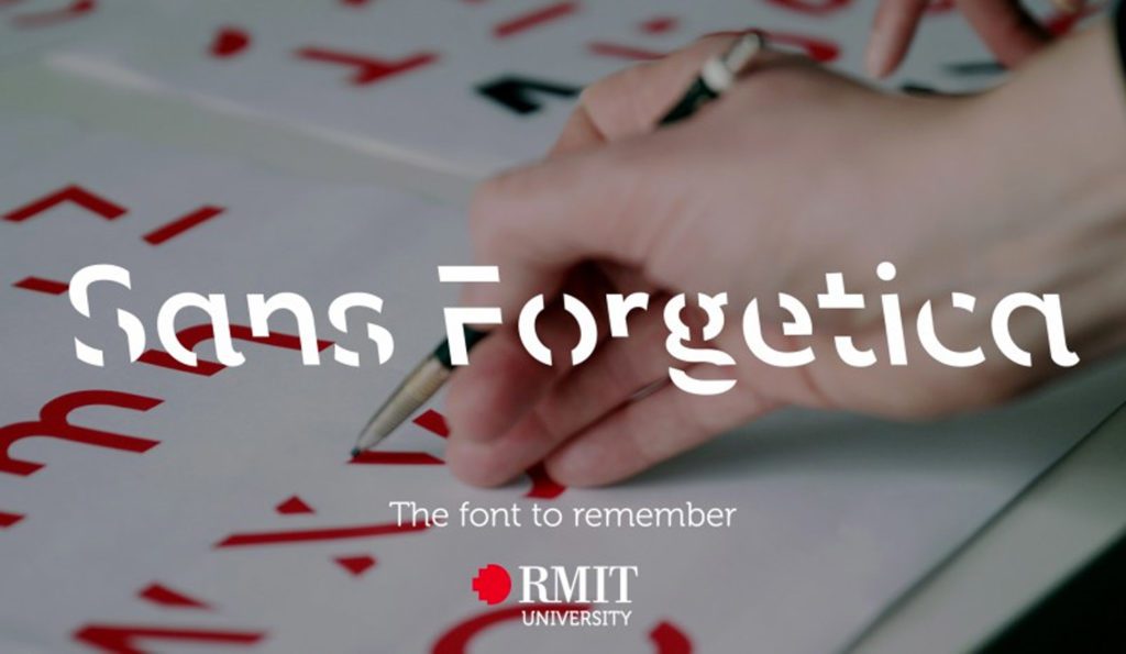 The font you can’t forget: Sans Forgetica - Rak Design
