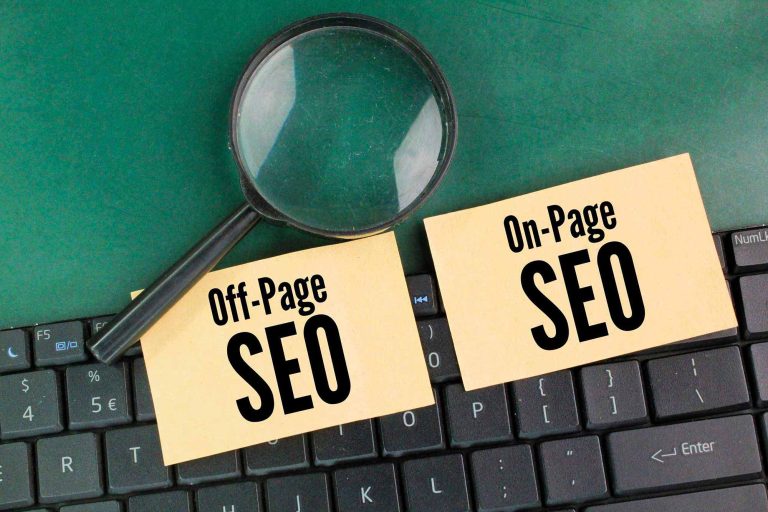 On page and off page SEO – Rak Design